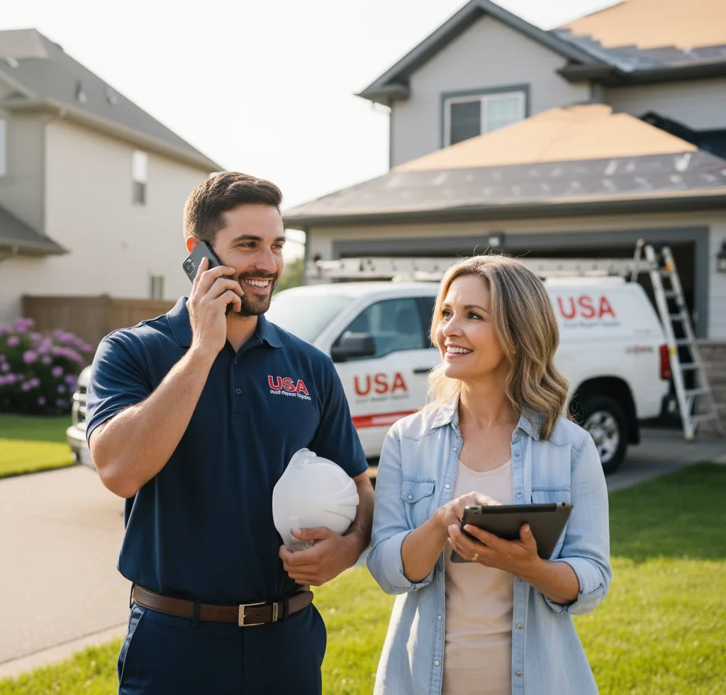 USA Roof Repair Experts customer support in Carlin